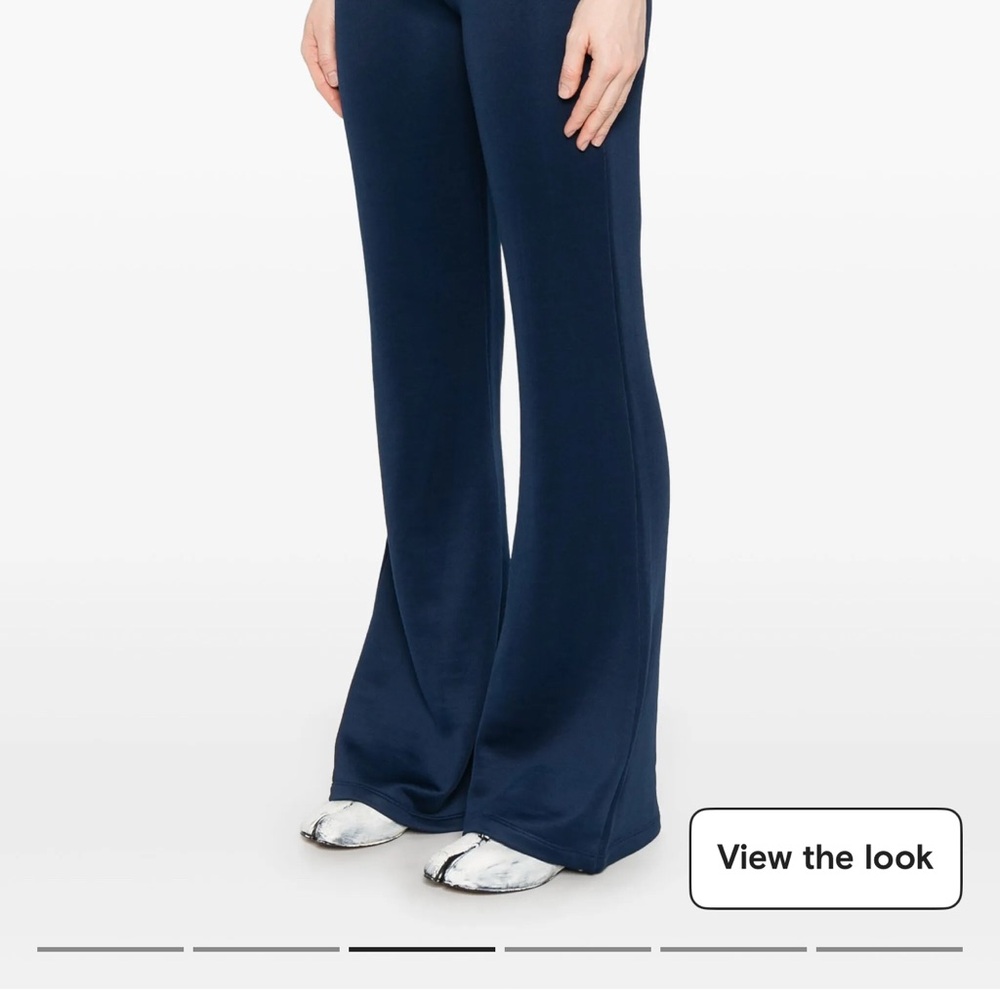 adidas Originals Dark Blue Flare Pants